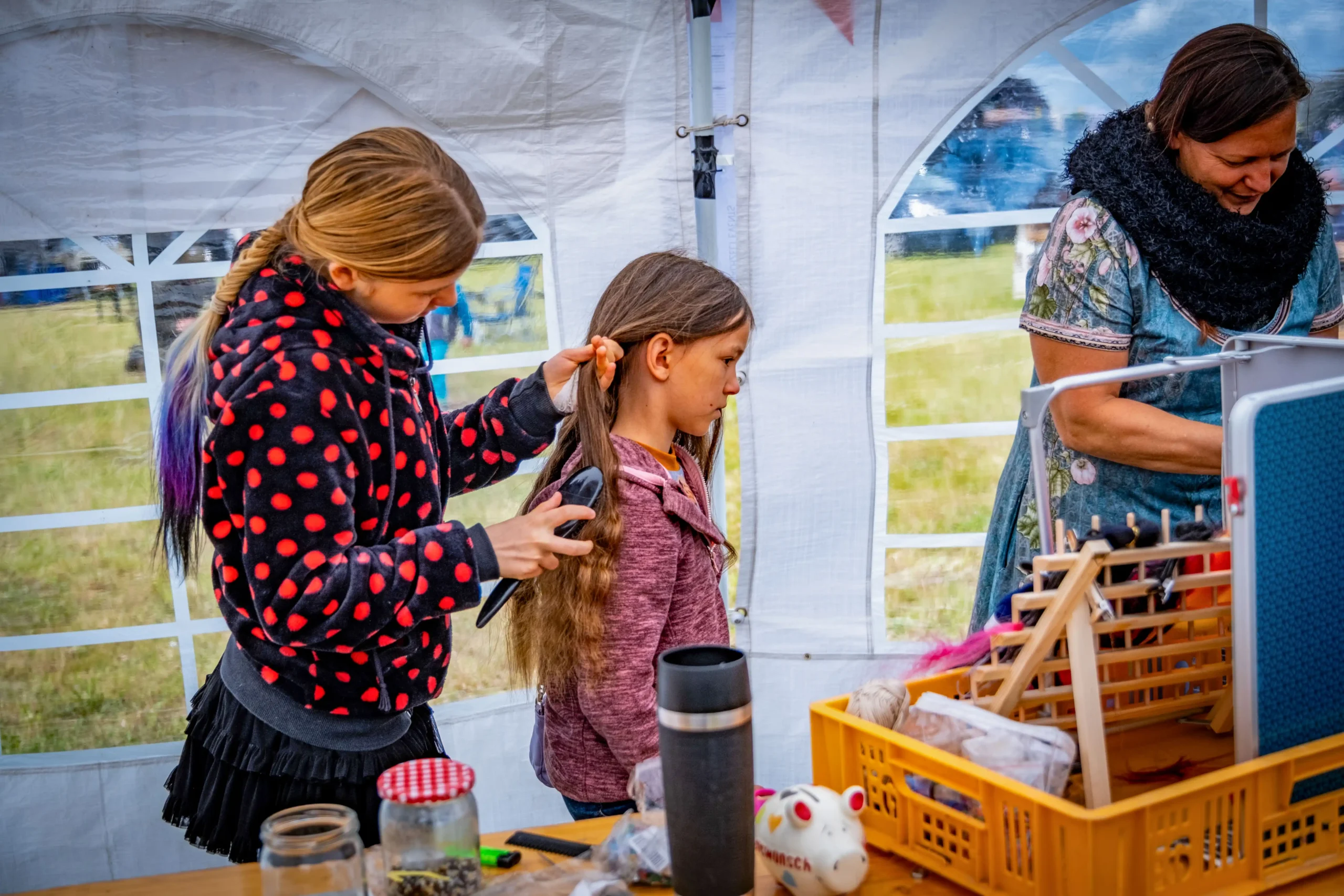 DACHZELT CAMP Thüringen Kinderabenteuerland