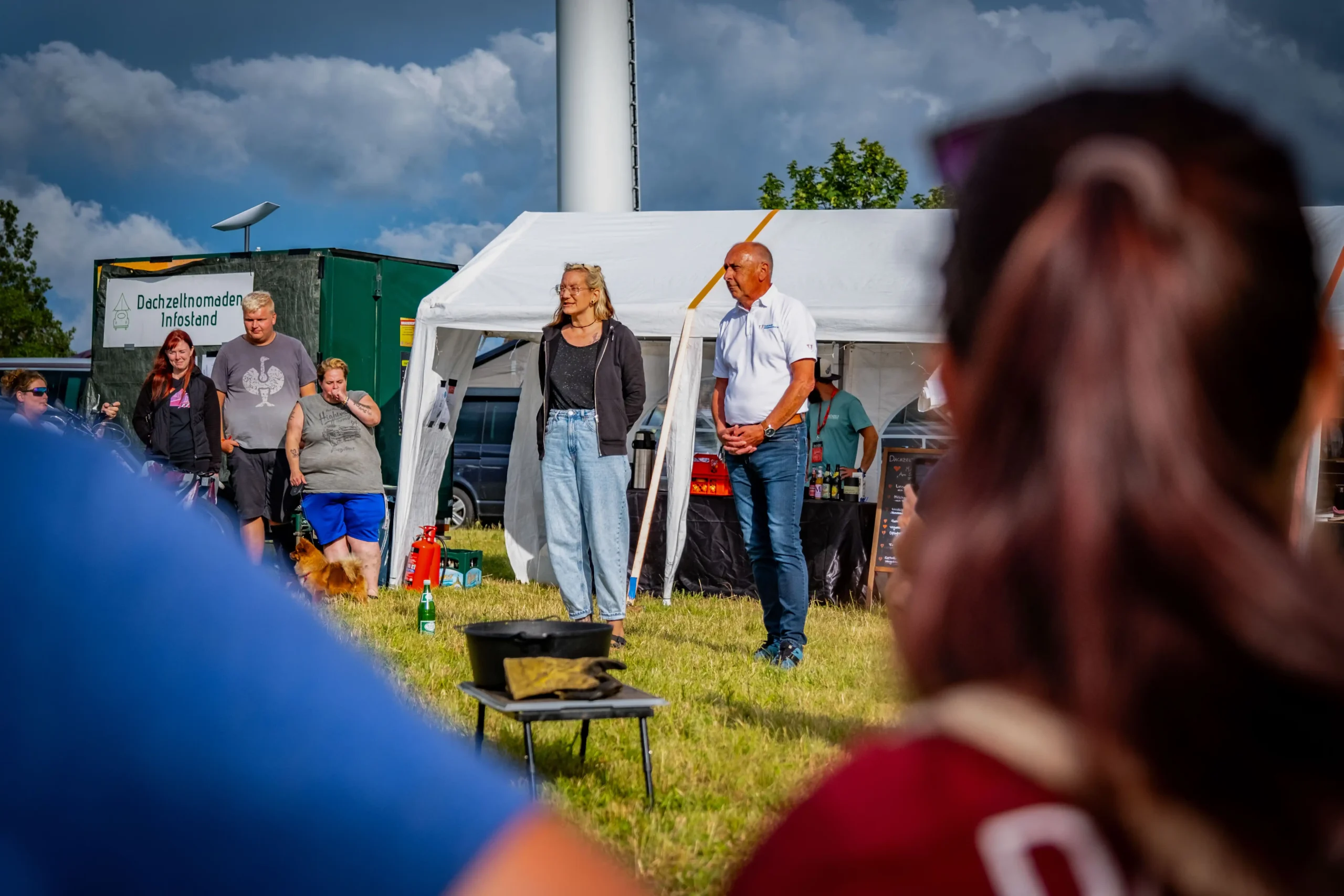 DACHZELT CAMP Thüringen Spendenaktion