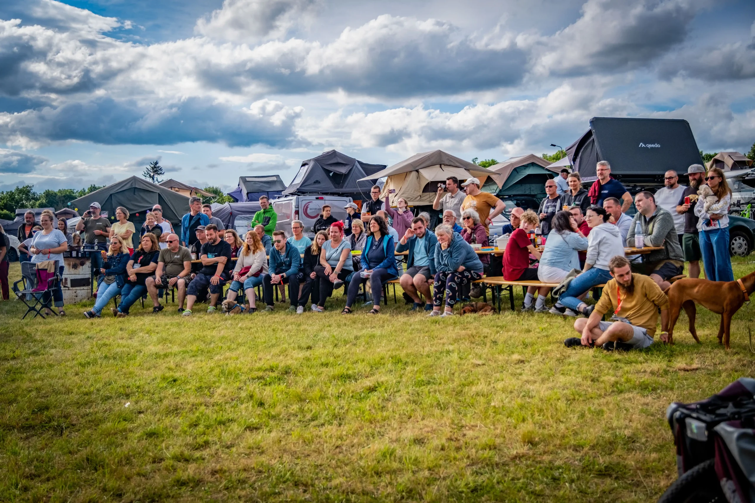 DACHZELT CAMP Thüringen Spendenaktion