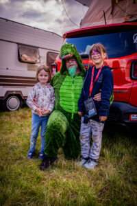 dachzelt camp thueringen dino bilder 