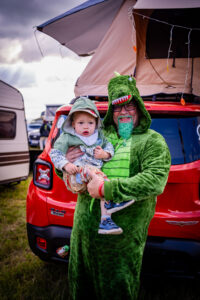 dachzelt camp thueringen dino bilder 