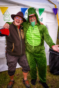 dachzelt camp thueringen dino bilder 