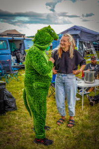 dachzelt camp thueringen dino bilder 