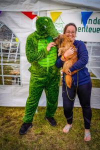 dachzelt camp thueringen dino bilder 