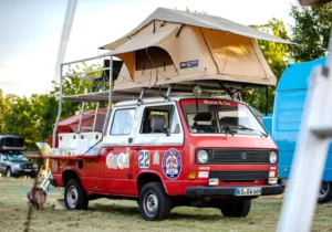 Dachzelt inspirationen Rallye T3 Syncro Doka mit Dare to be different 140S