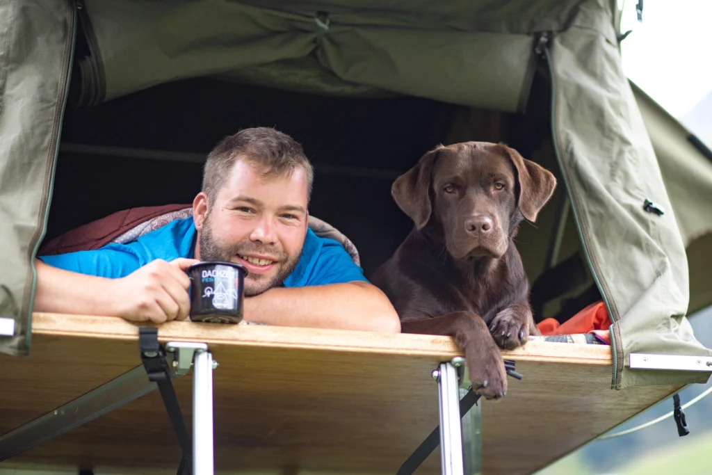 zubehoer hund dachzelt