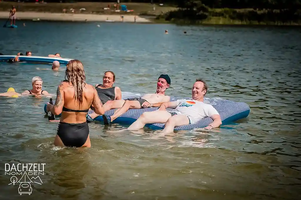 zubehoer outdoor duschen Baden & Chillen im See