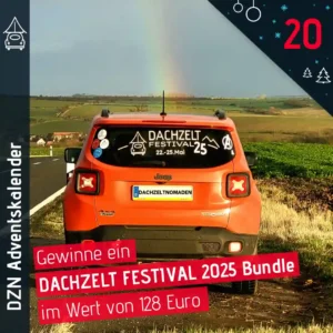 Dachzeltnomaden Adventskalender Türchen 20 Dachzeltnomaden DZF25 - Bundle Label gewinnen