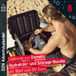 Dachzeltnomaden Adventskalender Türchen 8 Dometic Hydration - und Storage Bundle gewinnen