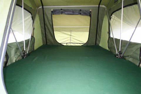 Gordigear Dachzelt Tanami Light 140 cm aufgestellt Innenansicht