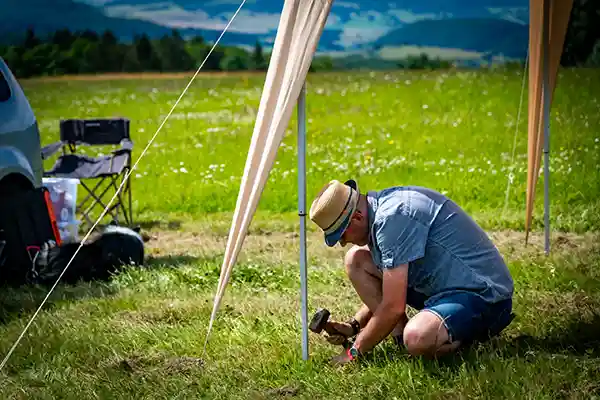 DACHZELT CAMP Thüringen Camp