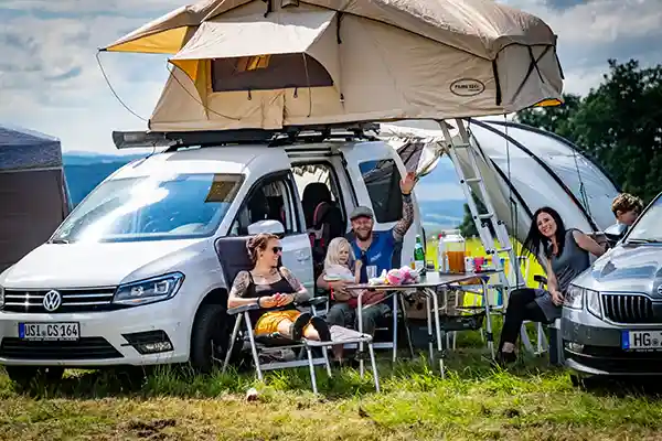 DACHZELT CAMP Thüringen Camp