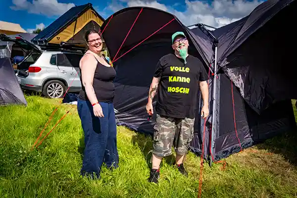 DACHZELT CAMP Thüringen Camp