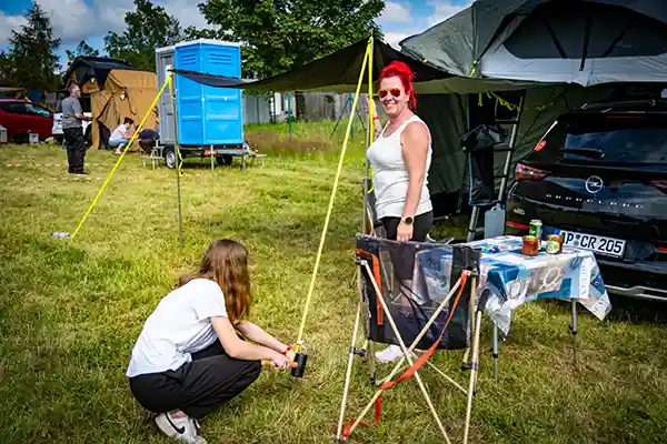 DACHZELT CAMP Thüringen Camp