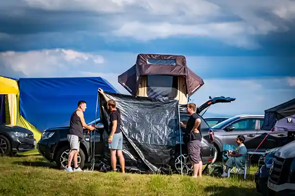 DACHZELT CAMP Thüringen Camp