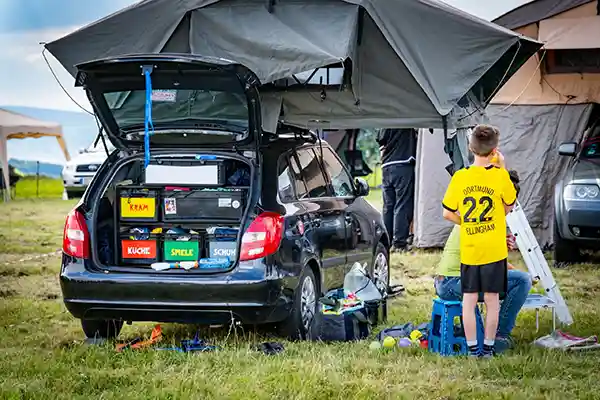 DACHZELT CAMP Thüringen Camp
