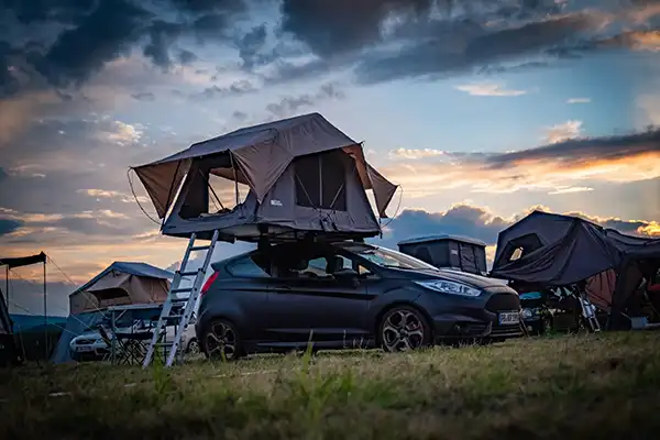 DACHZELT CAMP Thüringen Camp