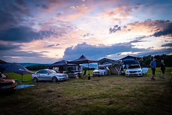 DACHZELT CAMP Thüringen Camp