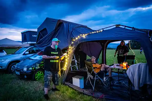 DACHZELT CAMP Thüringen Camp