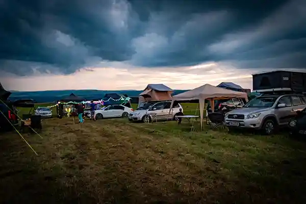 DACHZELT CAMP Thüringen Camp