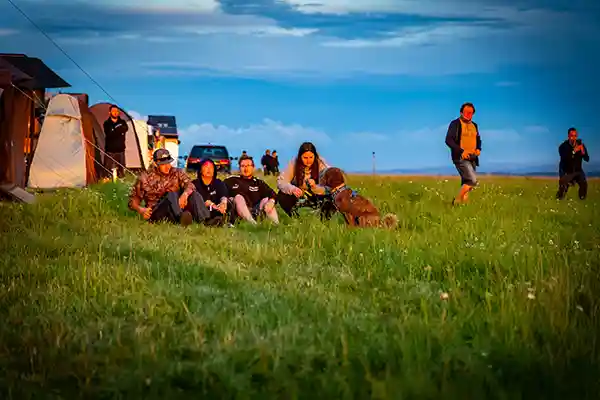 DACHZELT CAMP Thüringen Camp