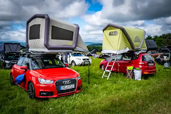 DACHZELT CAMP Thüringen Camp