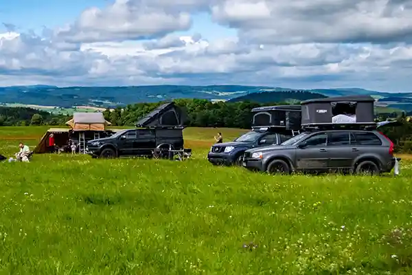 DACHZELT CAMP Thüringen Camp