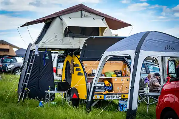 DACHZELT CAMP Thüringen Camp