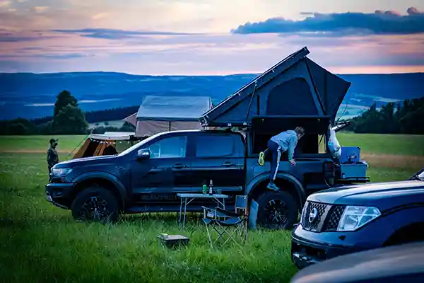 DACHZELT CAMP Thüringen Camp