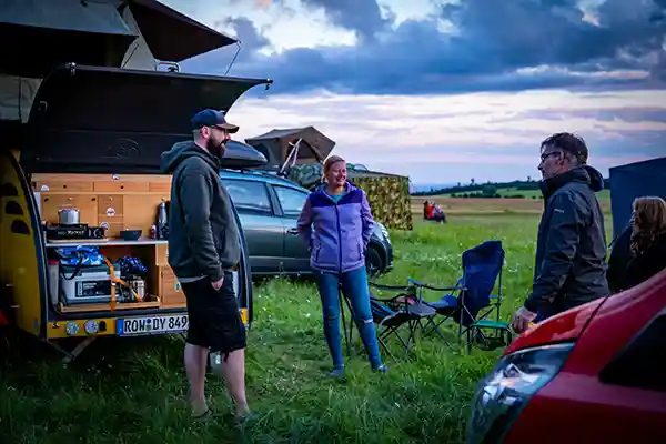 DACHZELT CAMP Thüringen Camp