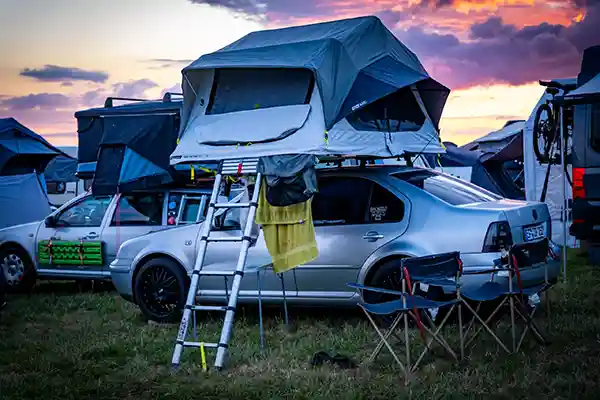 DACHZELT CAMP Thüringen Camp