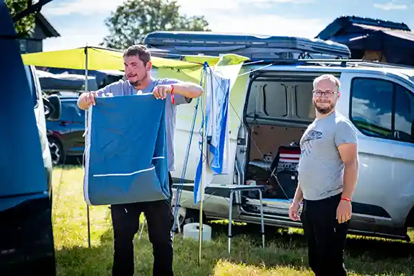 DACHZELT CAMP Thüringen Camp