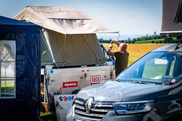 DACHZELT CAMP Thüringen Camp