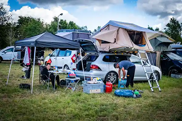 DACHZELT CAMP Thüringen Camp