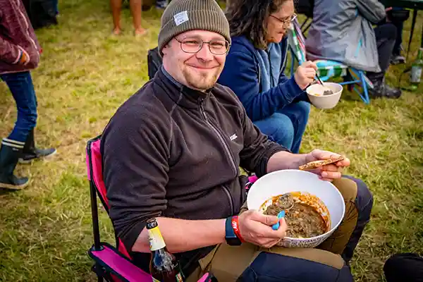 DACHZELT CAMP Thüringen Dachzeltnomaden Mahl
