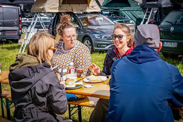 DACHZELT CAMP Thüringen Food