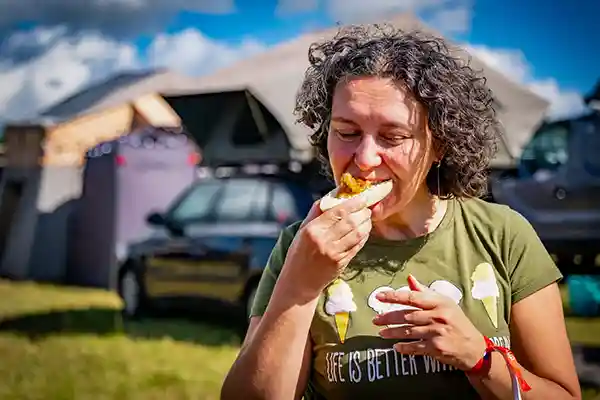 DACHZELT CAMP Thüringen Food