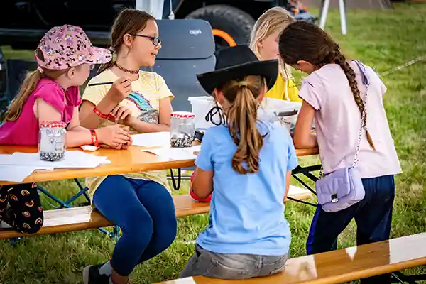 DACHZELT CAMP Thüringen Kinderabenteuerland