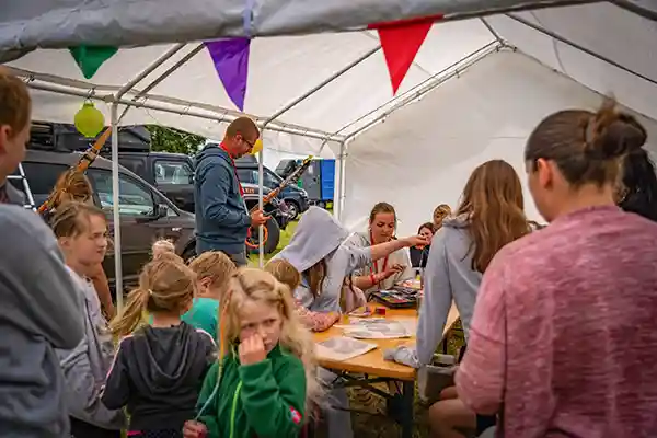 DACHZELT CAMP Thüringen Kinderabenteuerland