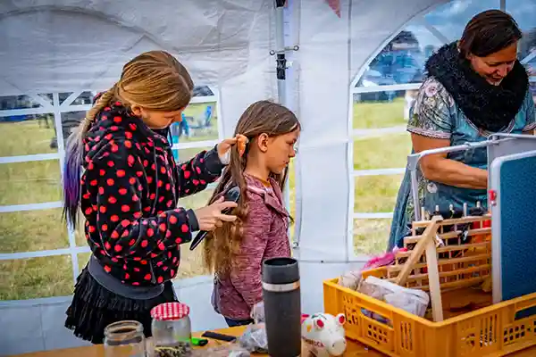 DACHZELT CAMP Thüringen Kinderabenteuerland