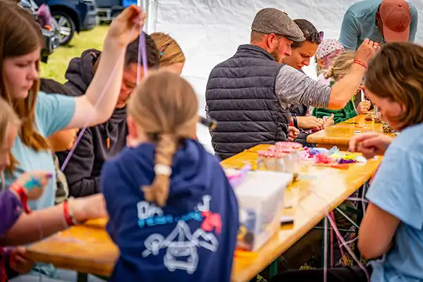 DACHZELT CAMP Thüringen Kinderabenteuerland