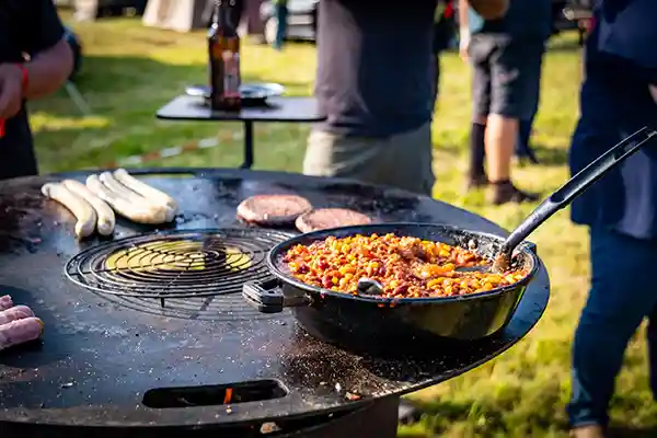 DACHZELT CAMP Thüringen Food