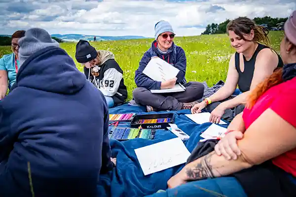 DACHZELT CAMP Thüringen Aktivitäten