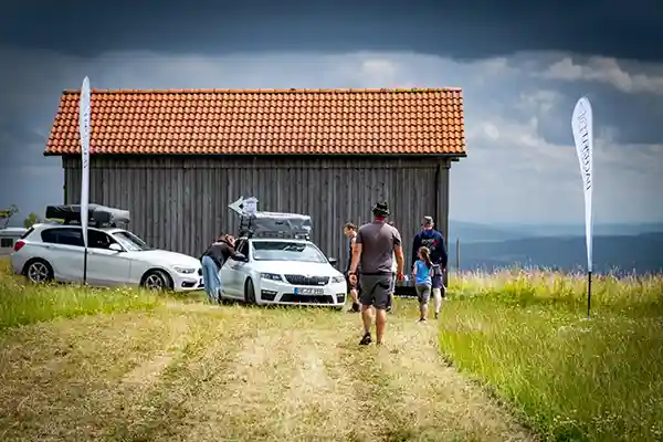 DACHZELT CAMP Thüringen Anreise