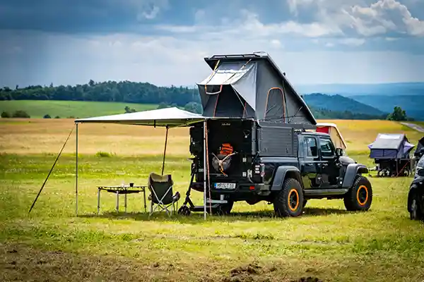 DACHZELT CAMP Thüringen Anreise