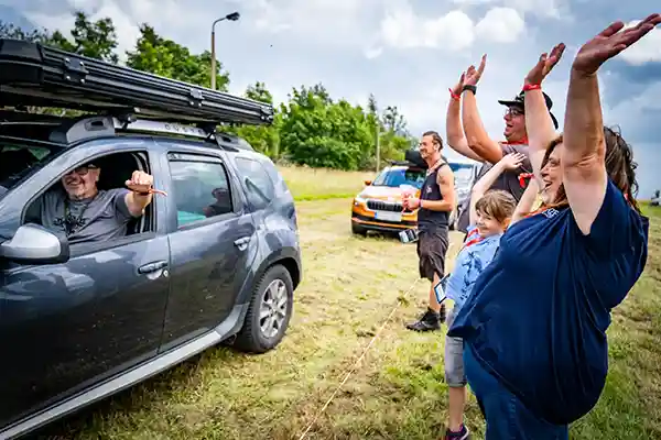 DACHZELT CAMP Thüringen Anreise