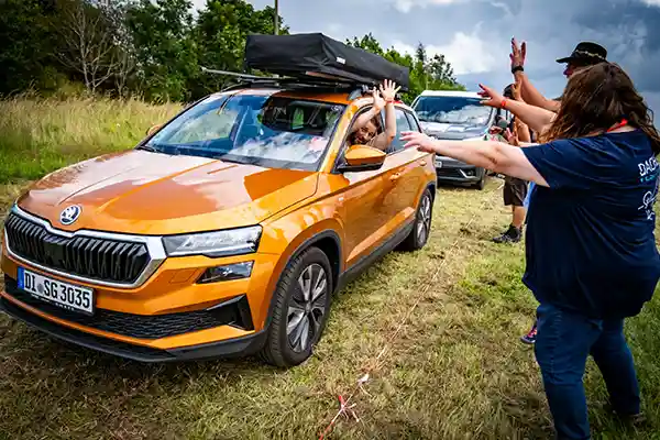 DACHZELT CAMP Thüringen Anreise
