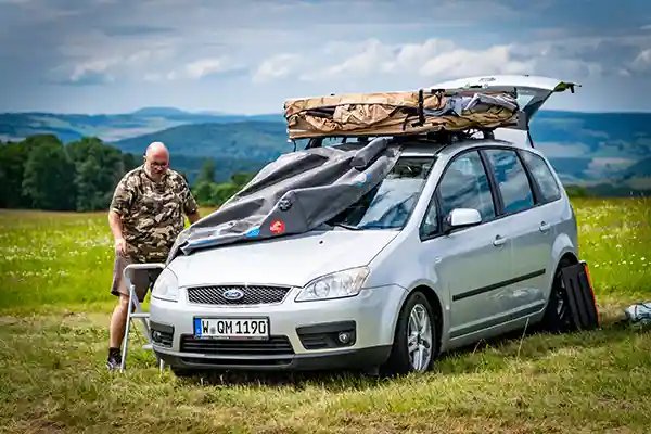 DACHZELT CAMP Thüringen Anreise