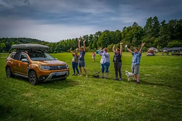 DACHZELT CAMP Bayern 2024 Anreise