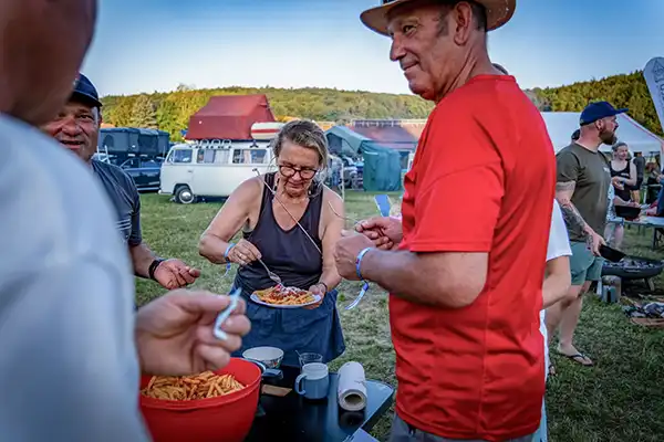 DACHZELT CAMP Bayern 2024 Dachzeltnomaden Mahl